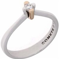 Anillo Comete Mujer in Oro Diamante 0.10 Ct ANB 859 - ANB 859